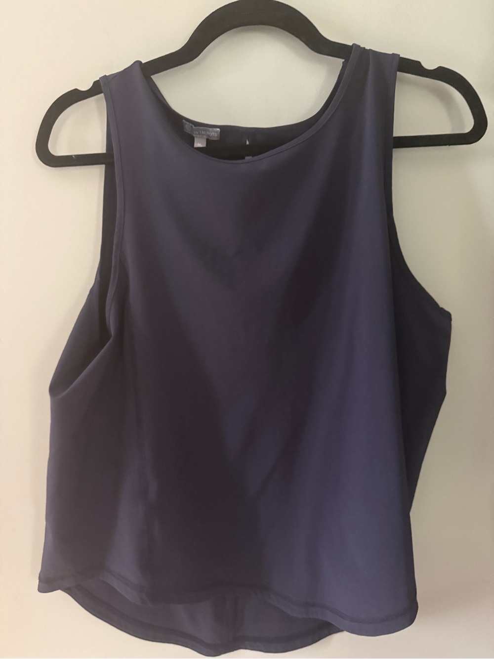 Talbots T by Talbots Athletic tank- Navy Petite Medium